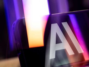 The Anthropic logo is seen at the "ALL IN 2026" conference at the Palais des Congres de Montreal in Montreal on Sept. 17, 2026.