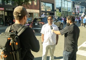 Neethan Shan hits the streets