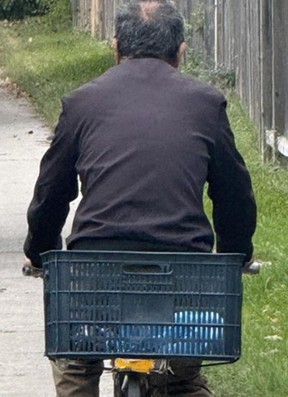 Police are seeking help from the public in identifying an elderly male cyclist accused of a sexual assault in Scarborough's north end.