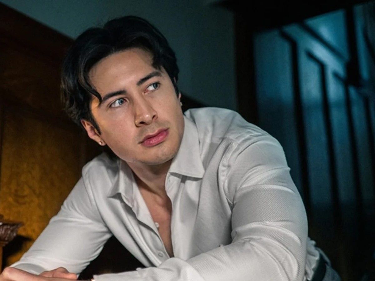 'Heated Rivalry' star Hudson Williams is seen here in the Crave series 'Yaga.'