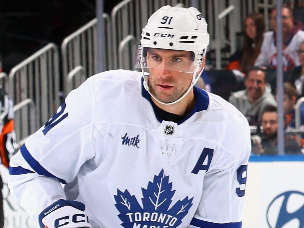 John Tavares of the Toronto Maple Leafs