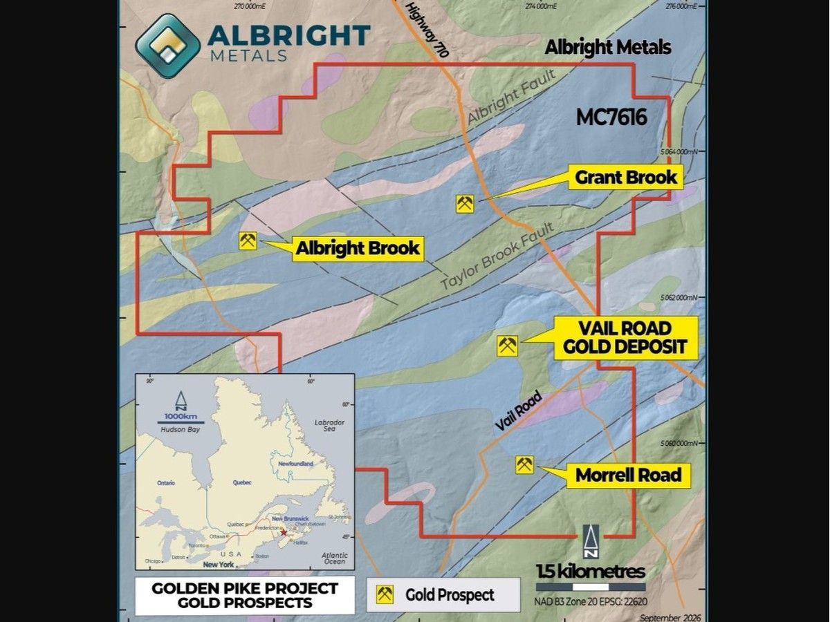 An Australian-based mineral exploration company is pivoting its focus to New Brunswick, stating it has found a gold deposit north of Saint John worth pursuing.