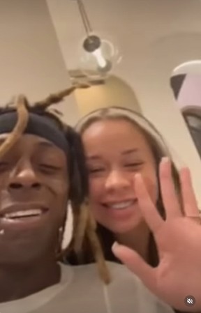Lil Wayne, 44, called Madi Cannon, 23, his fiancee in an Instagram video, just months after denying reports that he was engaged.