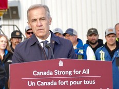 Prime Minister Mark Carney speaks