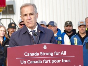 Prime Minister Mark Carney speaks
