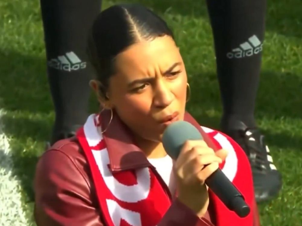 Alessia Cara defends singer who botched O Canada at soccer match ...