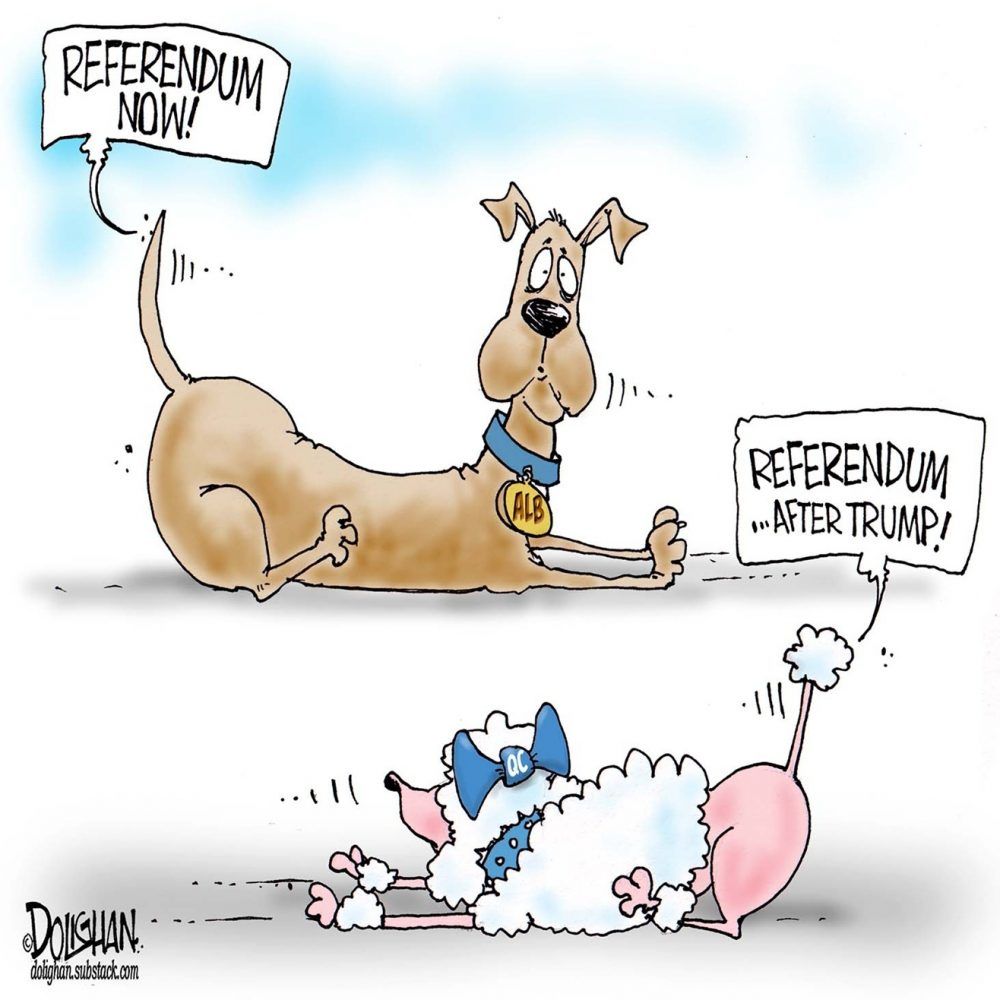 Tim Dolighan cartoon, Oct. 9, 2026