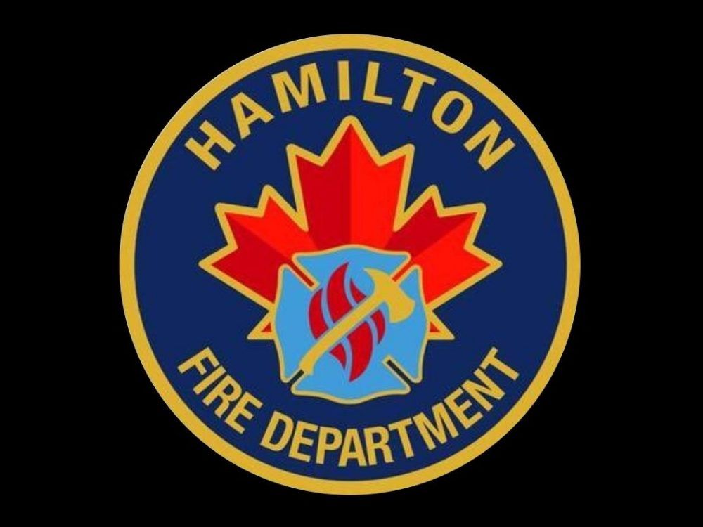 Hamilton Fire Department logo.