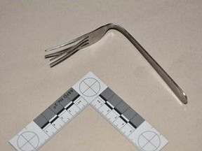 The fork in question was used as a weapon by a man seeking help at Scarborough Centenary Hospital on June 14, 2026.