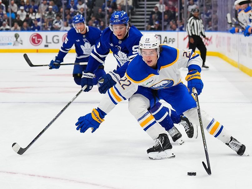 Kirill Marchenko hat trick not enough as Maple Leafs lose to Sabres in OT