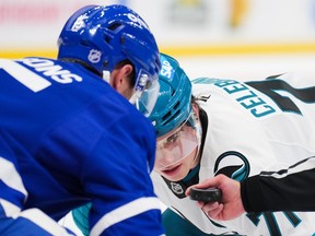 Maple Leafs versus Sharks