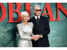 English actor Helen Mirren and Irish actor Pierce Brosnan star in season two of the Paramount+ series "MobLand".
