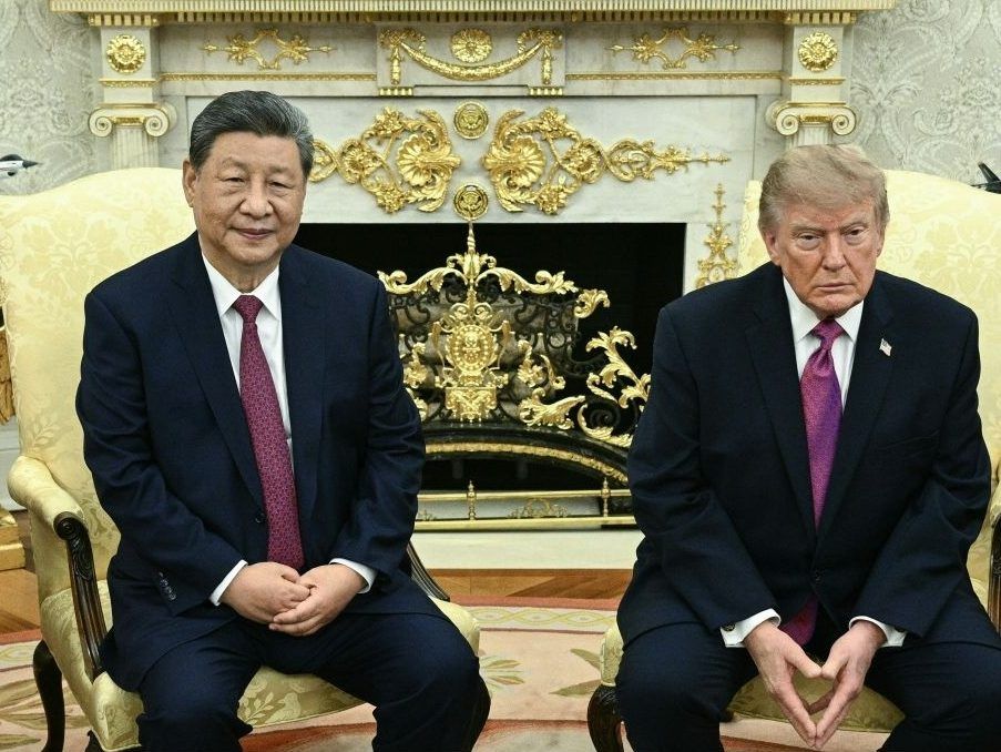 Trump says does not believe China, Russia helping Iran