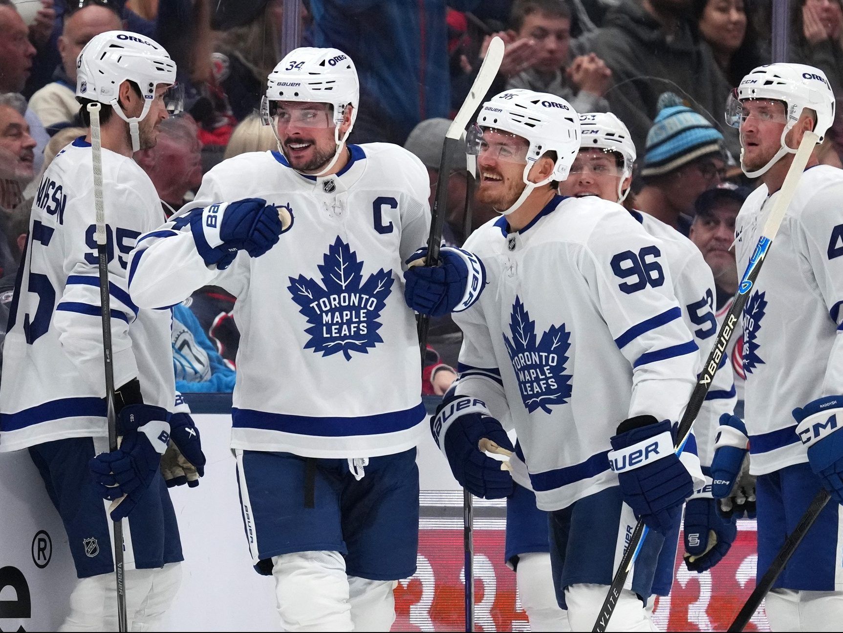 Leafs Takeaways: Getting past a scary-looking injury, winning by committee
