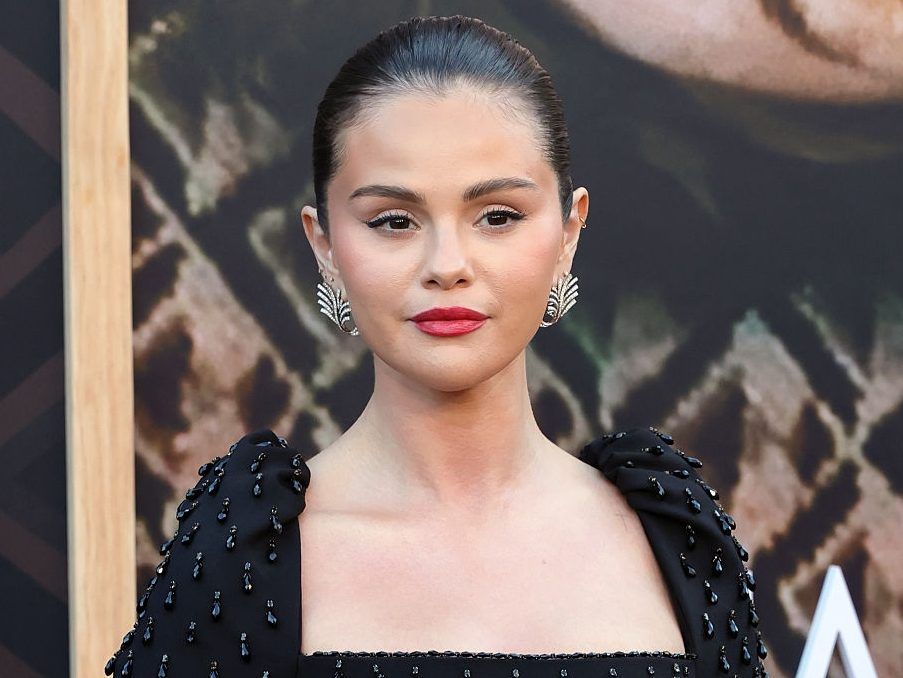 Selena Gomez attends the Los Angeles Premiere of Netflix's "Marty, Life Is Short" at The Egyptian Theatre Hollywood on May 06, 2026 in Los Angeles, California.
