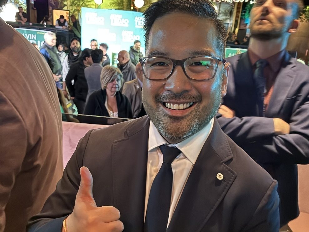 Alvin Tedjo projected to win Mississauga mayoral race, defeating Parrish and Crombie
