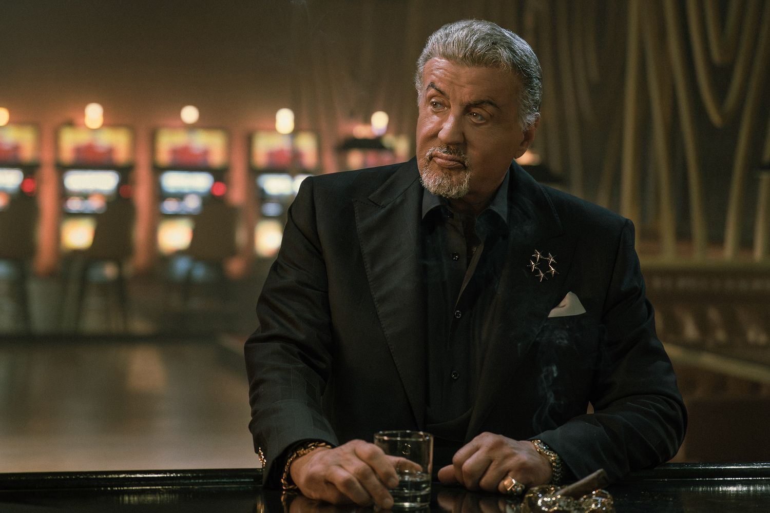 Sylvester Stallone stars as mobster Dwight "The General" Manfredi on 'Tulsa King.'