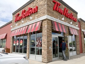 A TIm Hortons location in Alberta.