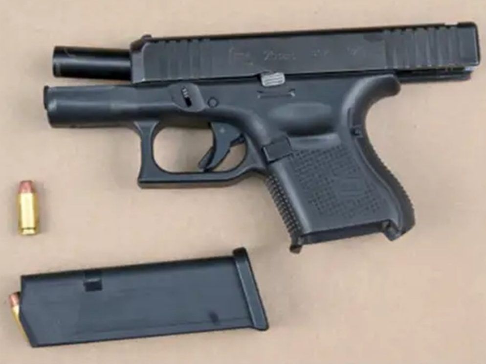 A firearm seized by Peel Regional Police.