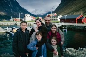 Sebastian Stan and Renate Reinsve star as two conservative parents accused of abusing their children in 'Fjord.'