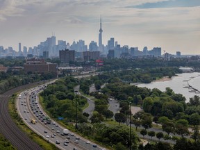 Gardiner and skyline