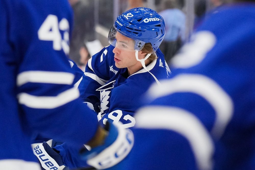 How Gavin McKenna’s play without the puck is improving for Maple Leafs