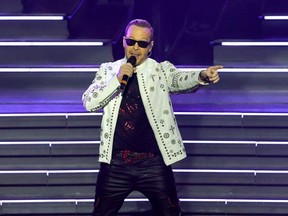 Donnie Wahlberg of New Kids on the Block performs on the opening night of the group's "The Right Stuff" Las Vegas residency at Dolby Live at Park MGM on June 20, 2025.
