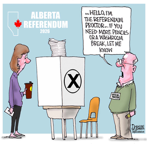 Tim Dolighan cartoon for Oct. 19, 2026.