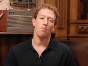 Mark Zuckerberg’s reaction after taking a sip of Guinness.