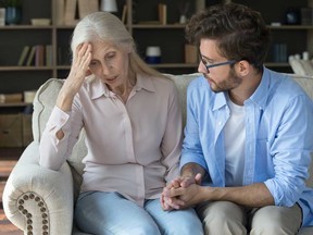 A mother feels uncomfortable telling her son about her fractured relationship with her late mom, his grandmother.