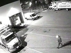 Thieves break into the Second Harvest facility on The East Mall in Etobicoke, Ont., on Sunday, Oct. 11, 2026.