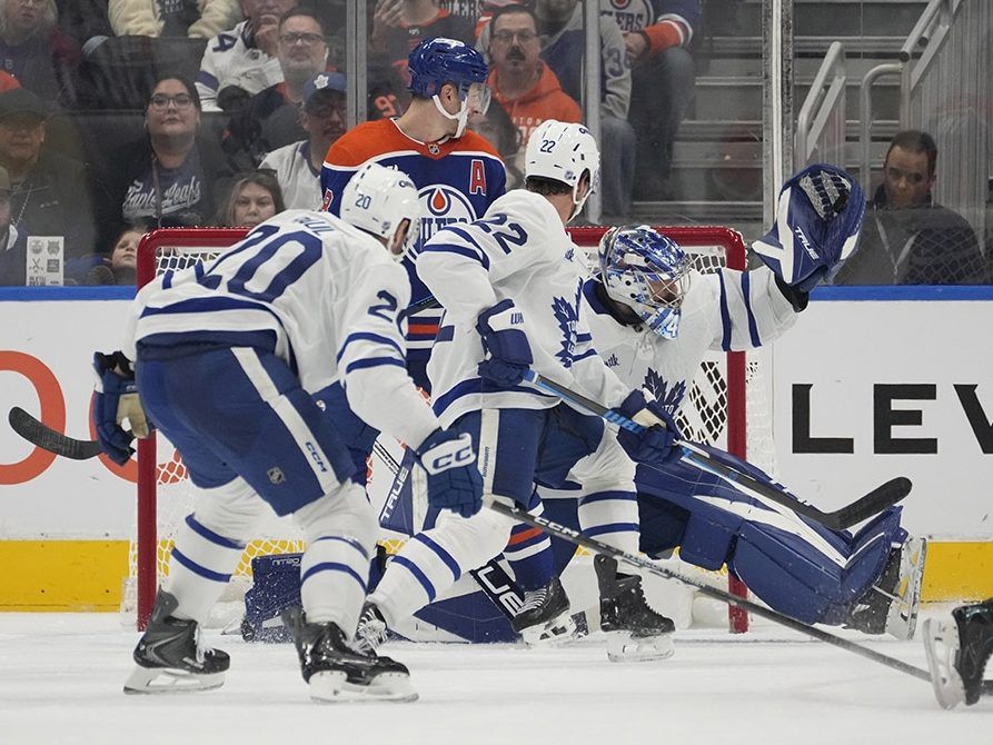 Anthony Stolarz sizzles as Maple Leafs out-gun McDavid, Draisaitl and Oilers in rout