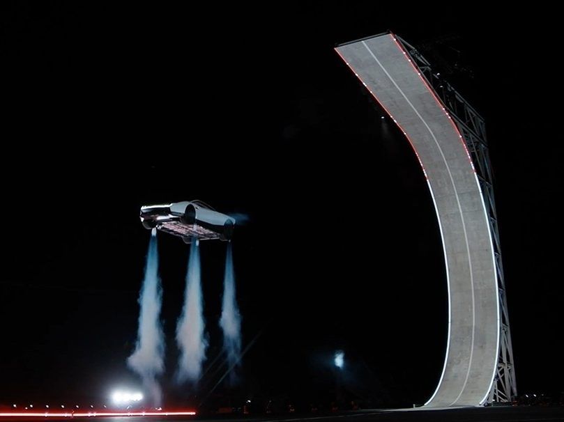 Elon Musk unveils Tesla’s flying sports car: ‘REAL LIFE, BABY’