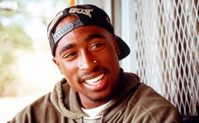 Rapper Tupac Shakur