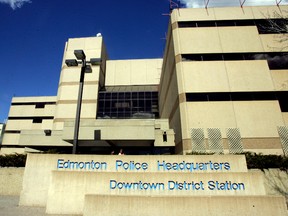 Edmonton police headquarters. (PERRY MAH/EDMONTON SUN FILE)