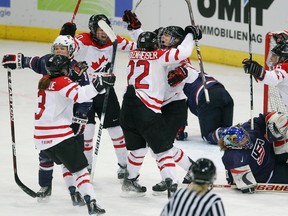 Ottawa will play host to Team Canada and the rest of the world's top female hockey teams in 2013, it was announced Wednesday. (File photo)