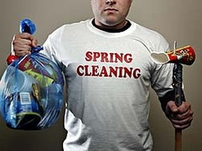 Spring cleaning. (Blair Gable/Postmedia Network files)