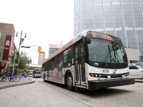You can hop aboard a bus, take a bike, or walk to work as part of the Commuter Challenge. (Winnipeg Sun files)