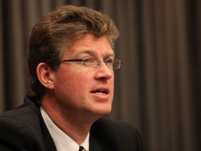 Justice Minister Andrew Swan says he's doing all he can to toughen up laws relating to carjacking. Uh, minister? Going to Ottawa and lobbying the justice minister is just a start. (Marcel Cretain/WINNIPEG SUN FILES)