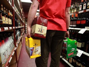 Booze file photo. (Mike Drew/QMI AGENCY FILES)