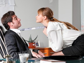 One in three French people claim to have had a workplace romance, according to a survey published on June 10, 2011. (Shutterstock)