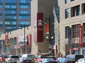 Portage Place Shopping Centre on Portage Avenue in downtown Winnipeg. (Winnipeg Sun files)