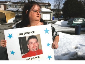 The family of Donna Leclair, whose brother David was shot and killed by a Gatineau police officer in 2008 is suing the City of Gatineau and the cop who shot her brother. They have also been demanding a public inquiry into the shooting.
(DOUG HEMPSTEAD/Ottawa Sun file photo)