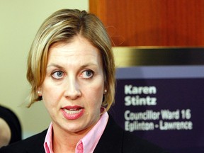TTC Chair Karen Stintz. (Toronto Sun file photo)