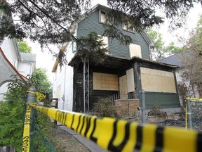 Lulonda Flett received a life sentence for setting fire to a rooming house on Austin Street in July 2011, killing five people inside. She will be eligible for parole in about five years. (MARCEL CRETAIN/Winnipeg Sun)