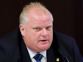 Mayor Rob Ford.(Toronto Sun files)