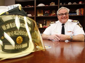 Fire Chief John deHooge. (Darren Browne/Ottawa Sun)