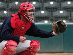 Winnipeg Goldeyes' catcher Luis Allen went 3-for-5 with four RBI for the Goldeyes on Friday.