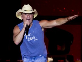 Kenny Chesney performing at the Capital Hoedown Country Music Festival. Thursday August 11,2011. (ERROL MCGIHON/OTTAWA SUN)