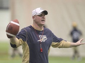 Blue Bombers head coach Paul LaPolice keeps telling his players that consistent teams string wins together. (Winnipeg Sun files)